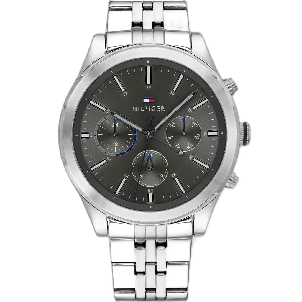 Tommy Hilfiger Watch Ashton For Men - 1791737, With Gray Dial
