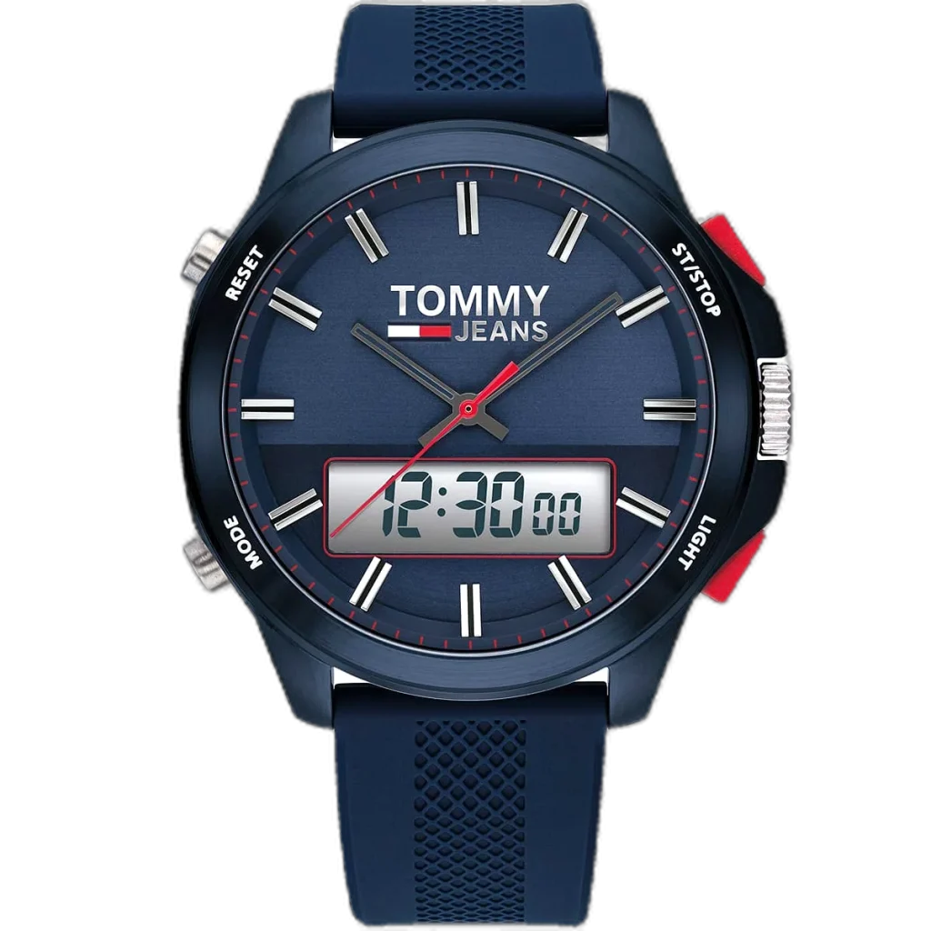 Tommy Hilfiger Watch Jeans For Men - 1791761, With Blue Dial