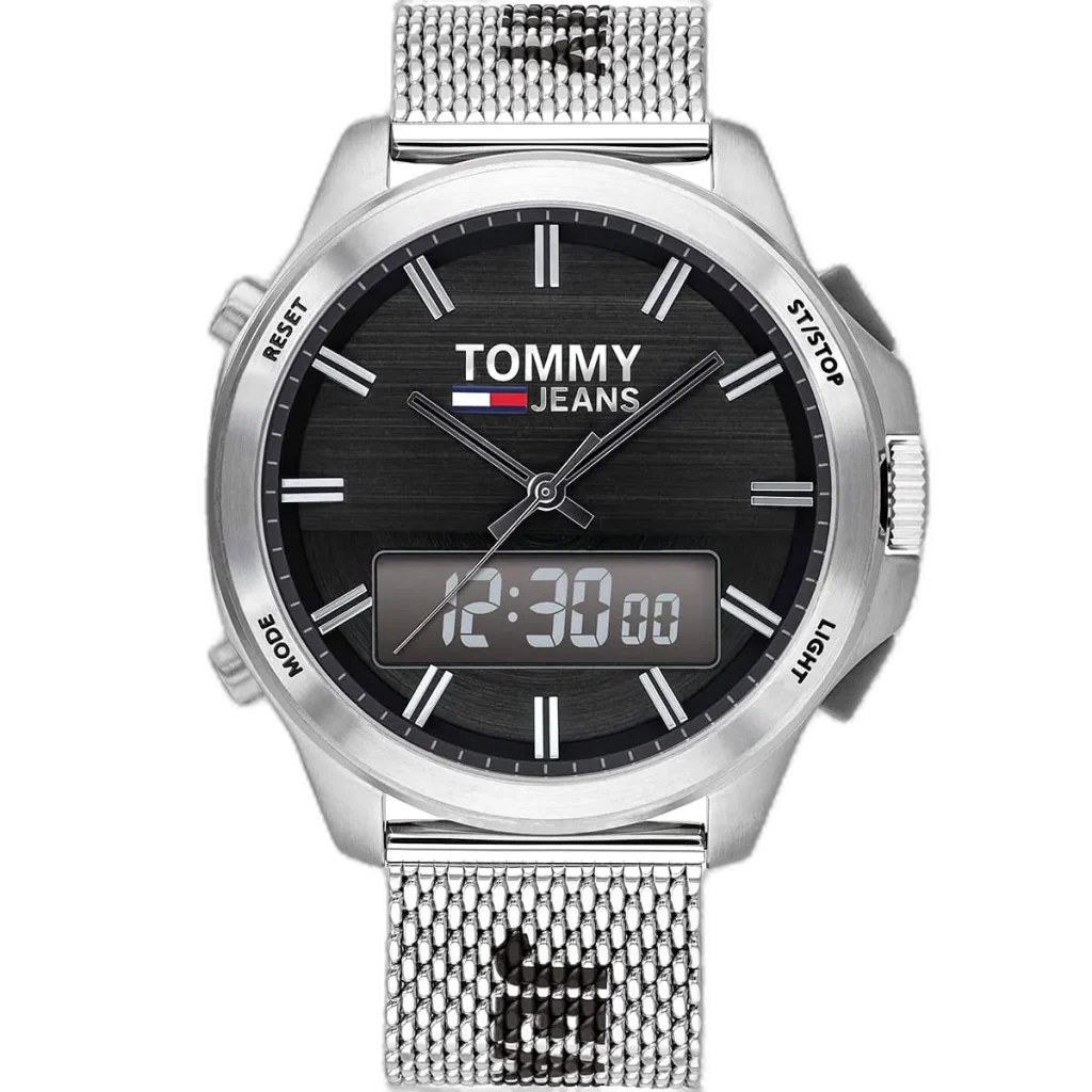 Tommy Hilfiger Watch Jeans For Men - 1791765, With Black Dial