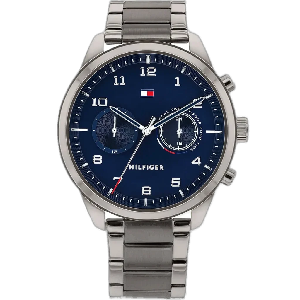 Tommy Hilfiger Watch Patrick For Men - 1791782, With Blue Dial