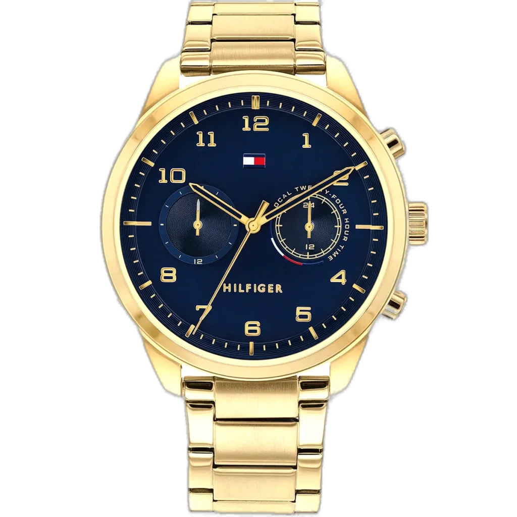 Tommy Hilfiger Watch Patrick For Men - 1791783, With Blue Dial