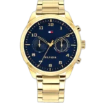Tommy Hilfiger Watch Patrick For Men - 1791783, With Blue Dial