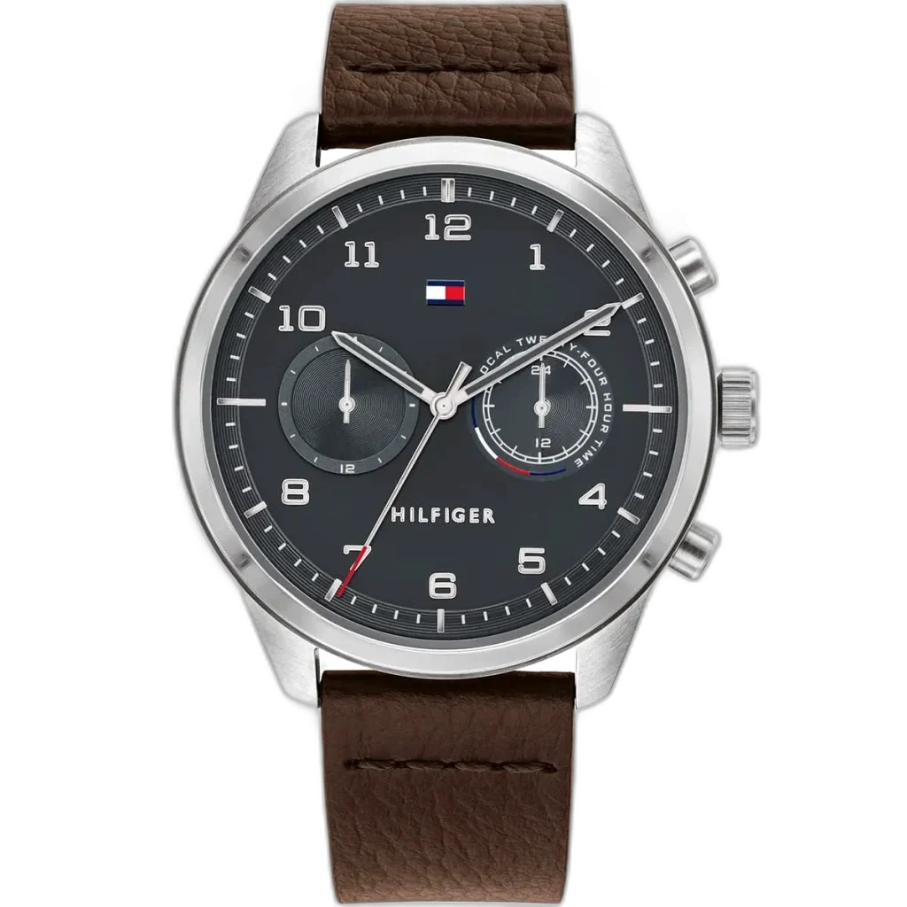 Tommy Hilfiger Watch Patrick For Men - 1791785, With Gray Dial