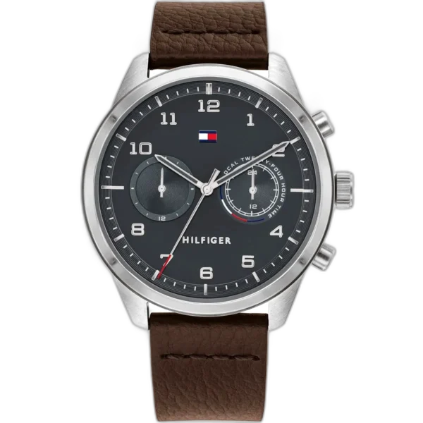 Tommy Hilfiger Watch Patrick For Men - 1791785, With Gray Dial