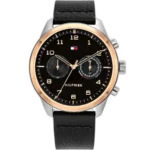 Tommy Hilfiger Watch Patrick For Men - 1791786, With Black Dial