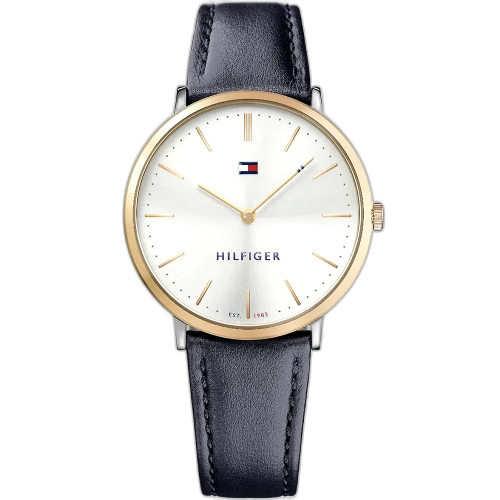 Tommy Hilfiger Watch Ultra Slim For Women - 1781689, With Silver Dial