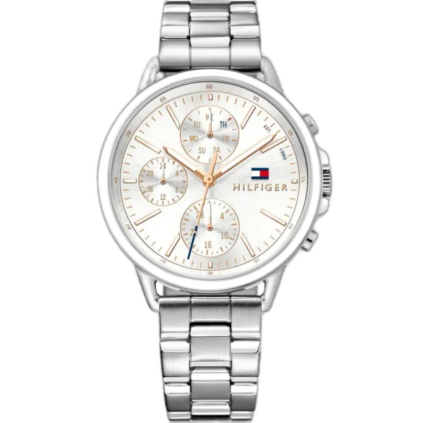Tommy Hilfiger Watch Carly For Women - 1781787, With Silver Dial