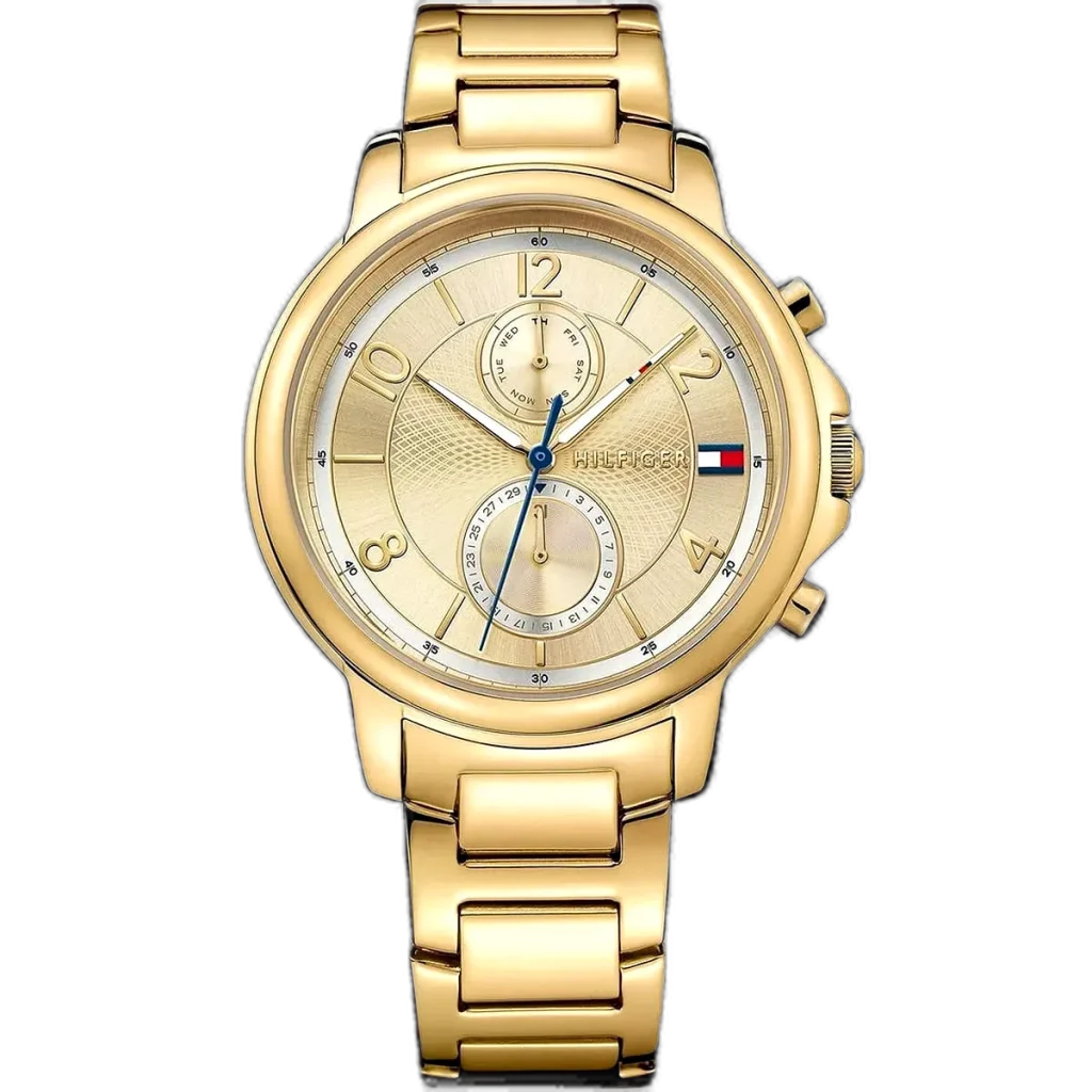 Tommy Hilfiger Watch Claudia For Women - 1781821, With Gold Dial