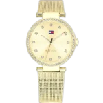 Tommy Hilfiger Watch Lynn For Women - 1781864, With Gold Dial