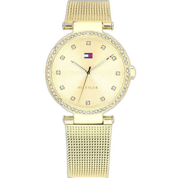 Tommy Hilfiger Watch Lynn For Women - 1781864, With Gold Dial