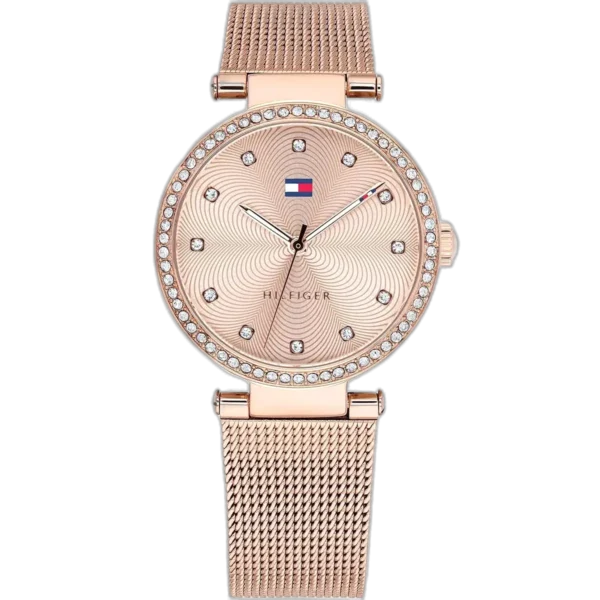 Tommy Hilfiger Watch Lynn For Women - 1781865, With Rose Gold Dial