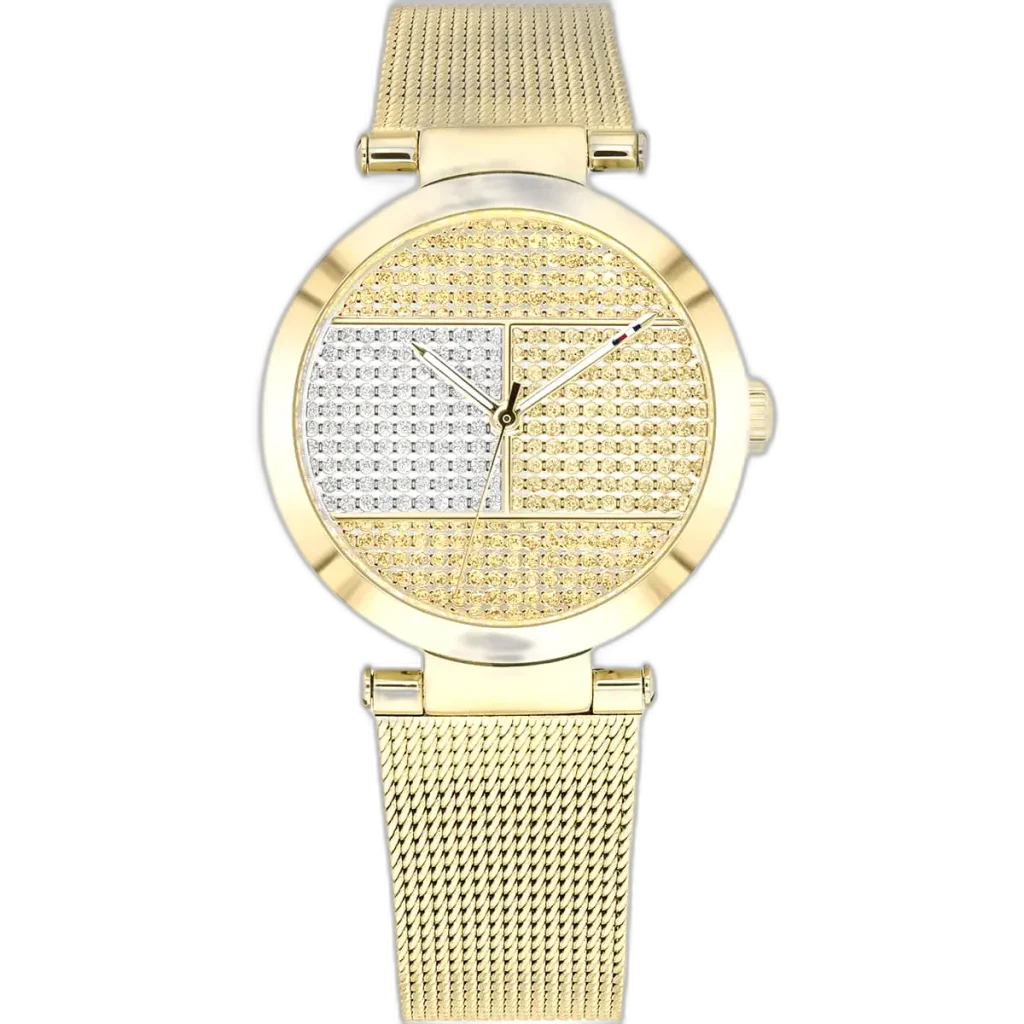 Tommy Hilfiger Watch Lynn For Women - 1781867, With Silver and Gold Dial