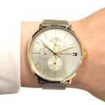 Tommy Hilfiger Watch Jenna For Women - 1781943, With Gold Dial - Image 8
