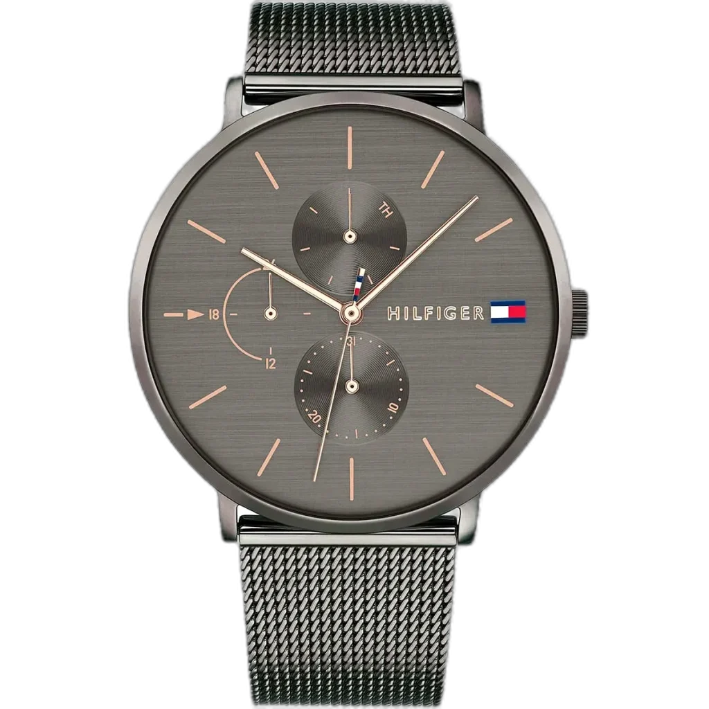 Tommy Hilfiger Watch Jenna For Women - 1781945, With Gray Dial and Gray Stainless Steel Bracelet