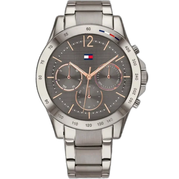 Tommy Hilfiger Watch Haven For Women - 1782196, With Gray Dial and Two-Tone Stainless Steel Bracelet