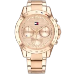 Tommy Hilfiger Watch Haven For Women - 1782197, With Rose Gold Dial and Rose Gold Stainless Steel Bracelet