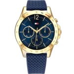 Tommy Hilfiger Watch Haven For Women - 1782198, With Blue Dial and Blue Silicone Strap