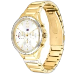 Tommy Hilfiger Watch Eve For Women - 1782278, With Silver Dial and Gold Stainless Steel Bracelet