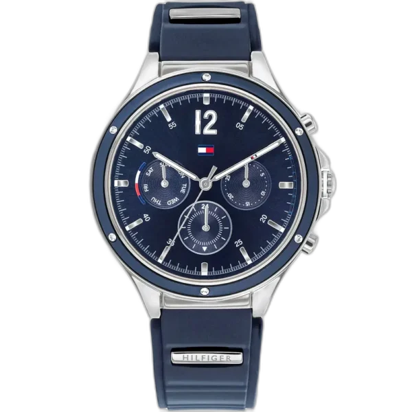 Tommy Hilfiger Watch Eve For Women - 1782281, With Blue Dial and Silver & Blue Bracelet