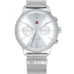 Tommy Hilfiger Watch Blake For Women - 1782301, With Silver Dial and Silver Stainless Steel Bracelet