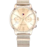 Tommy Hilfiger Watch Blake For Women - 1782303, With Rose Gold Dial and Rose Gold Stainless Steel Bracelet