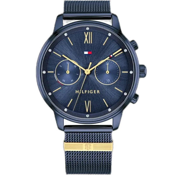 Tommy Hilfiger Watch Blake For Women - 1782305, With Blue Dial and Blue Stainless Steel Bracelet