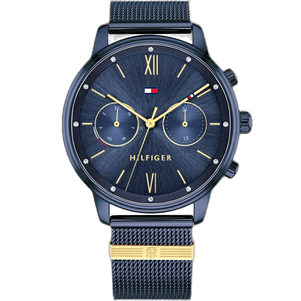 Tommy Hilfiger Watch Blake For Women - 1782305, With Blue Dial and Blue Stainless Steel Bracelet