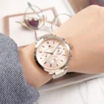 ⁦Tommy Hilfiger Watch Emery For Women - 1782347, With Rose Gold Dial⁩ - الصورة ⁦8⁩