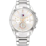Tommy Hilfiger Watch Kennedy For Women - 1782384, With Silver Dial and Silver Stainless Steel Bracelet