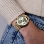 ⁦ساعة تومي هيلفيغر للنساء 1782385، مينا ذهبية⁩ - الصورة ⁦7⁩