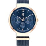 Original Tommy Hilfiger Watch TH.459.3.34.3320 For Ladies Lidia 1782541 With Blue dial Metal Mesh belt with Blue color