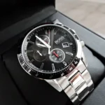 ⁦ساعة هوجو بوس رافال كرونوغراف للرجال 1513509 - مينا باللون الأسود⁩ - الصورة ⁦10⁩