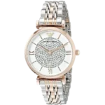 Emporio Armani Watch Gianni T-Bar For Women - AR1926, With White Dial - Image 4