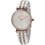 Emporio Armani Watch Gianni T-Bar For Women - AR11293, With Silver Dial - Image 2