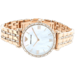 Emporio Armani Watch Gianni T-Bar For Women - AR11294, With White Dial - Image 2
