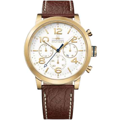 Tommy Hilfiger Watch For Men - 1791230, With Beige Dial