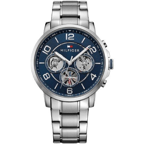 Tommy Hilfiger Watch Keagan For Men - 1791293, With Blue Dial