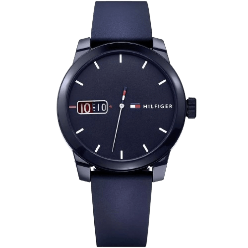 Tommy Hilfiger Watch Denim For Men - 1791381, With Blue Dial
