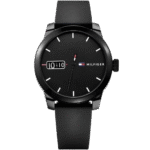 Tommy Hilfiger Watch Denim For Men - 1791382, With Black Dial