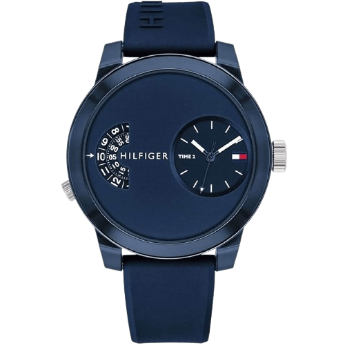 Tommy Hilfiger Watch Denim For Men - 1791556, With Blue Dial