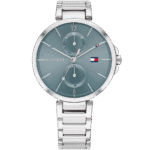 Tommy Hilfiger Watch Angela For Women - 1782126, With Blue Dial and Silver Stainless Steel Bracelet