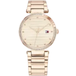 Tommy Hilfiger Watch Lynn For Women - 1782237, With Rose Gold Dial and Rose Gold Stainless Steel Bracelet