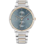 Tommy Hilfiger Watch Jenna For Women - 1782298, With Blue Dial and Two-Tone Stainless Steel Bracelet