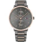 Tommy Hilfiger Watch Jenna For Women - 1782300, With Gray Dial and Two-Tone Stainless Steel Bracelet