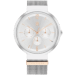 Tommy Hilfiger Watch Lidia For Women - 1782537, With Silver Dial and Silver Stainless Steel Bracelet