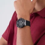 ⁦ساعة جيس مومنتم للرجال – GW0263G4، مينا سوداء⁩ - الصورة ⁦8⁩