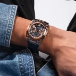 ⁦ساعة جيس بروتجي للرجال – GW0569G3، مينا كحلي⁩ - الصورة ⁦7⁩