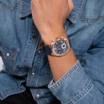 Guess Headline Watch For Men – GW0571G2, With Navy Blue Dial - Image 5