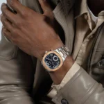 ⁦ساعة جيس هيد لاين للرجال – GW0572G4، مينا زرقاء⁩ - الصورة ⁦10⁩