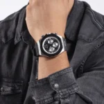 Guess Empire Watch For Men – GW0583G1, With Black Dial - Image 11